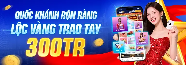 Hình ảnh banner khuyến mãi chào mừng 888new